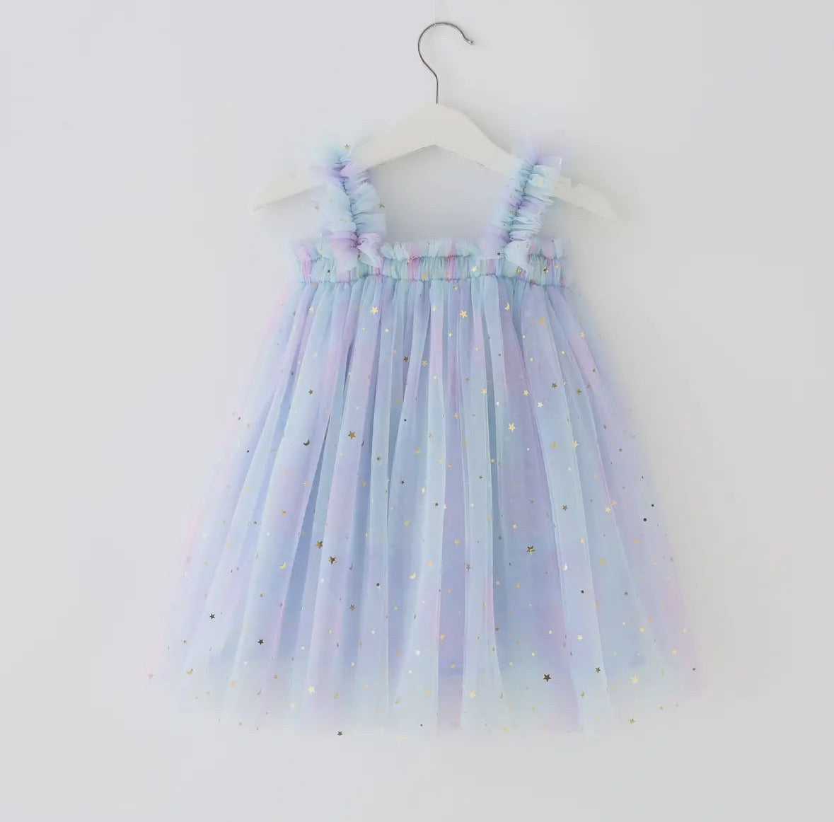 Blue Stars Tutu Dress