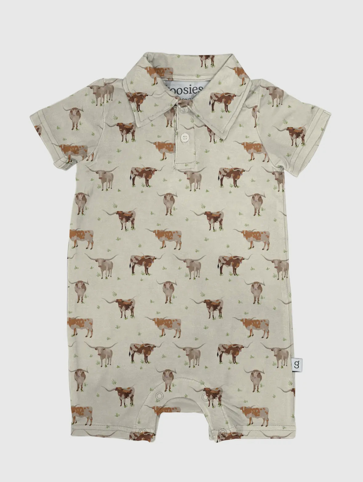 Longhorns Polo Romper