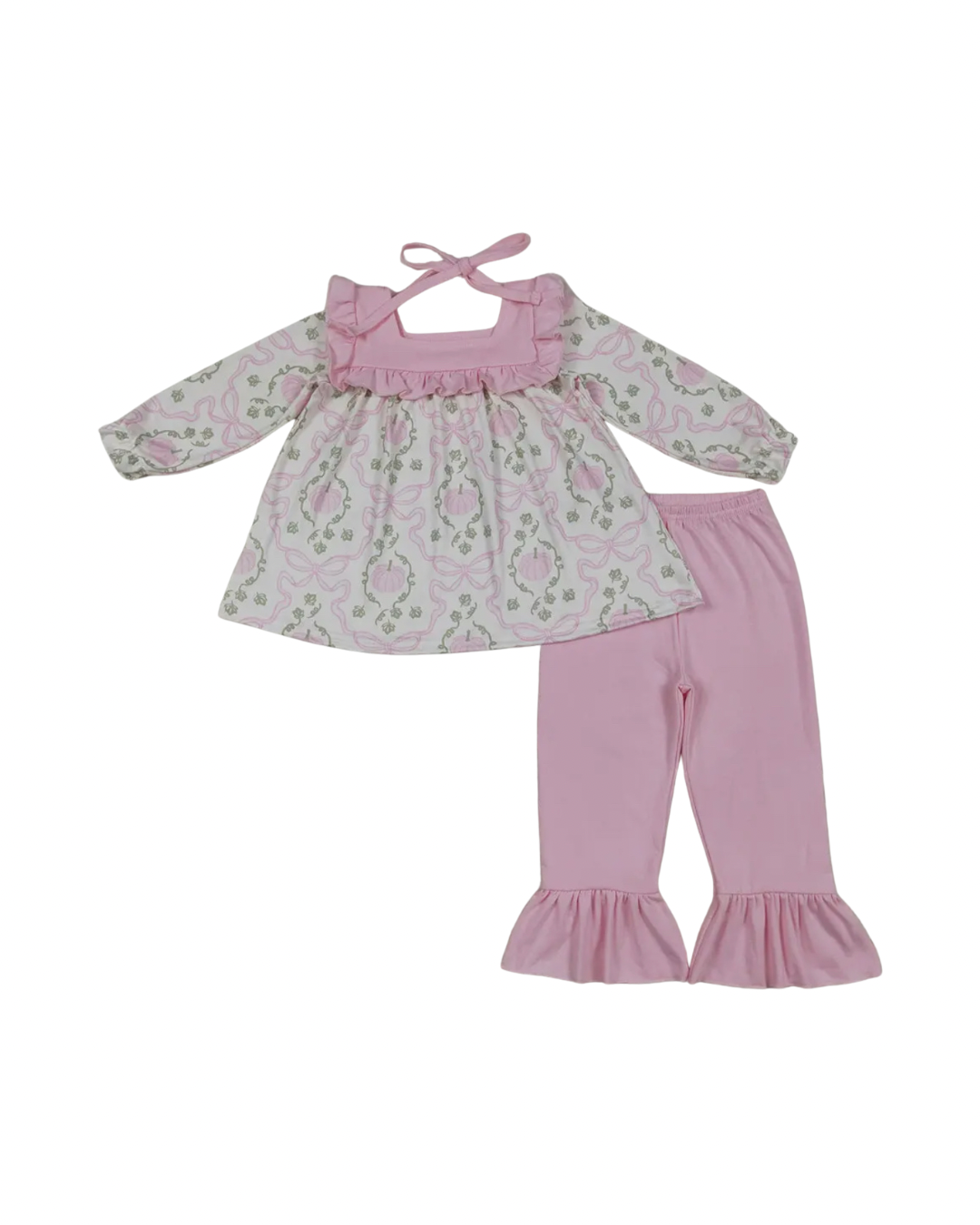 Pink Pumpkin Pant Set