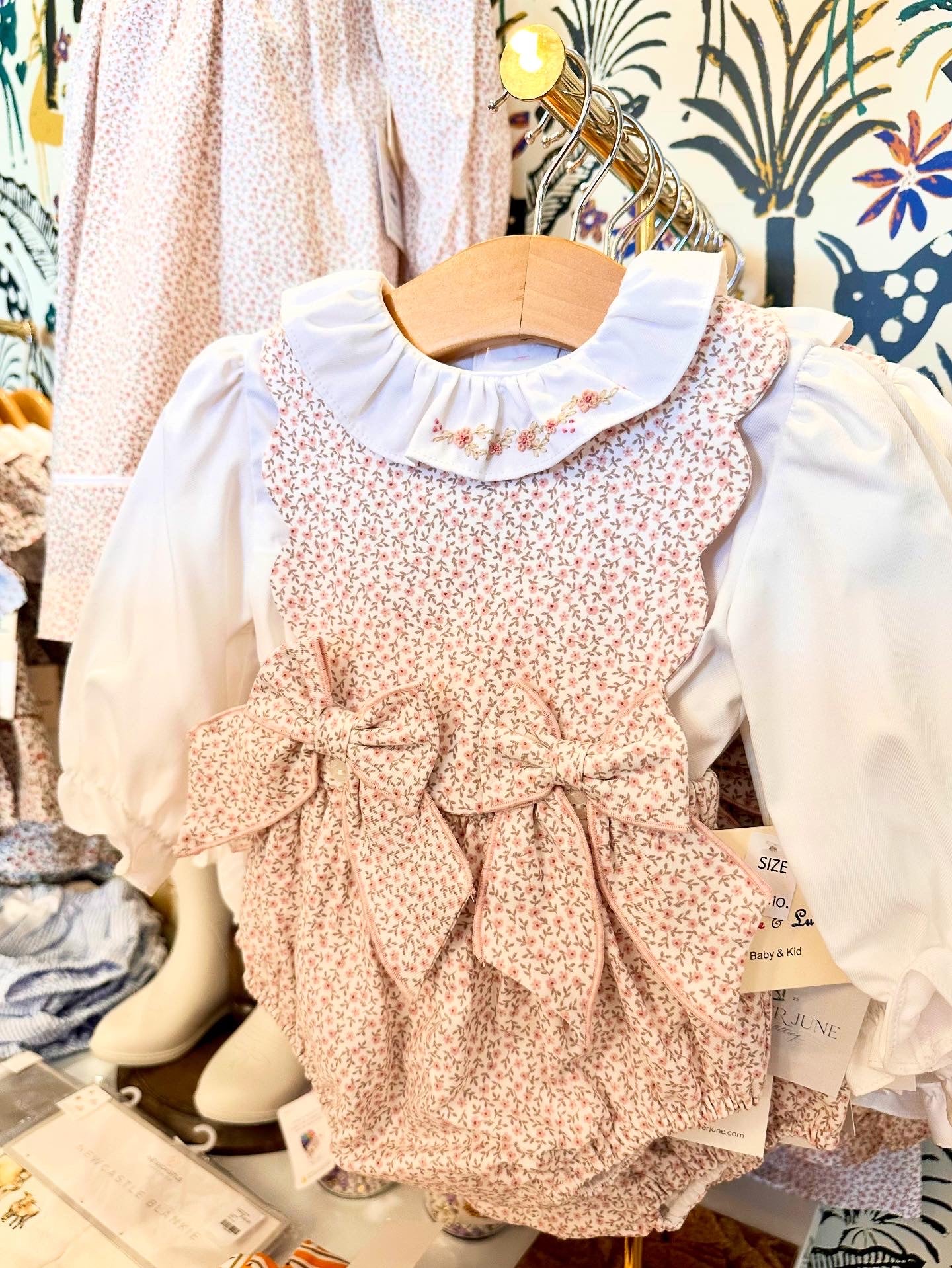 BB Blooms Girl Overall