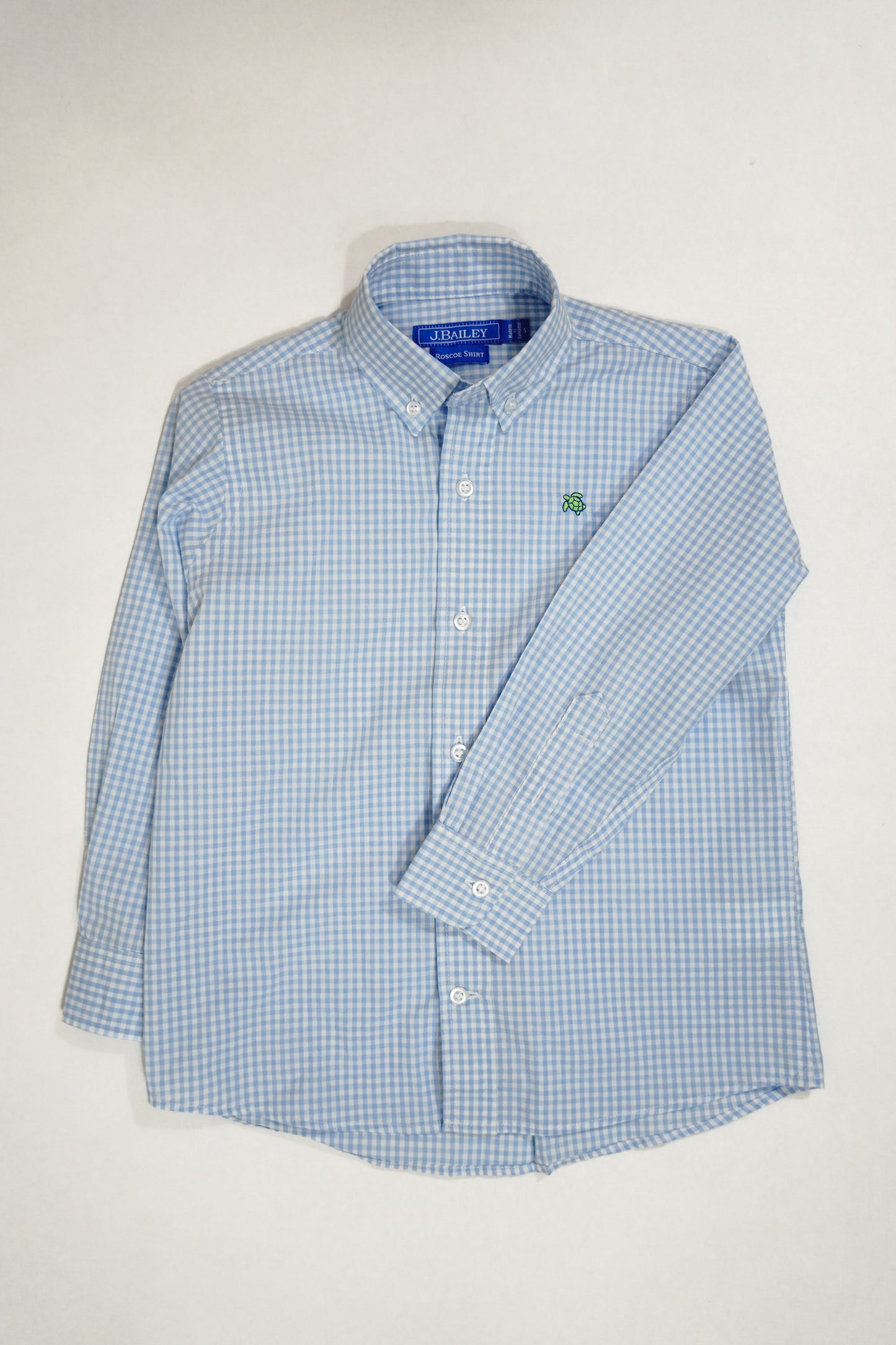 Blue Check-Roscoe Button Down