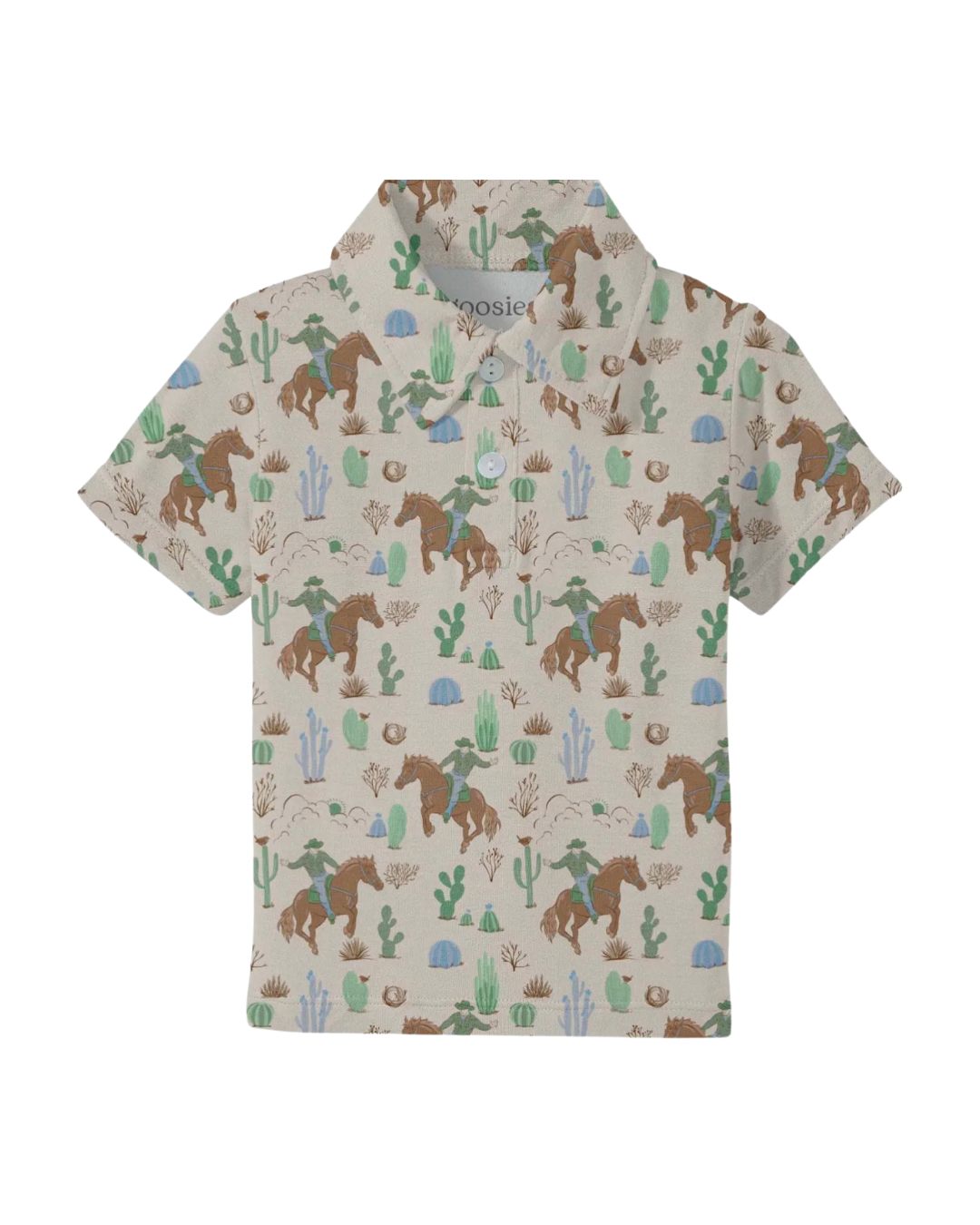 Saddle Up, Cowboy Toile SS Shirt