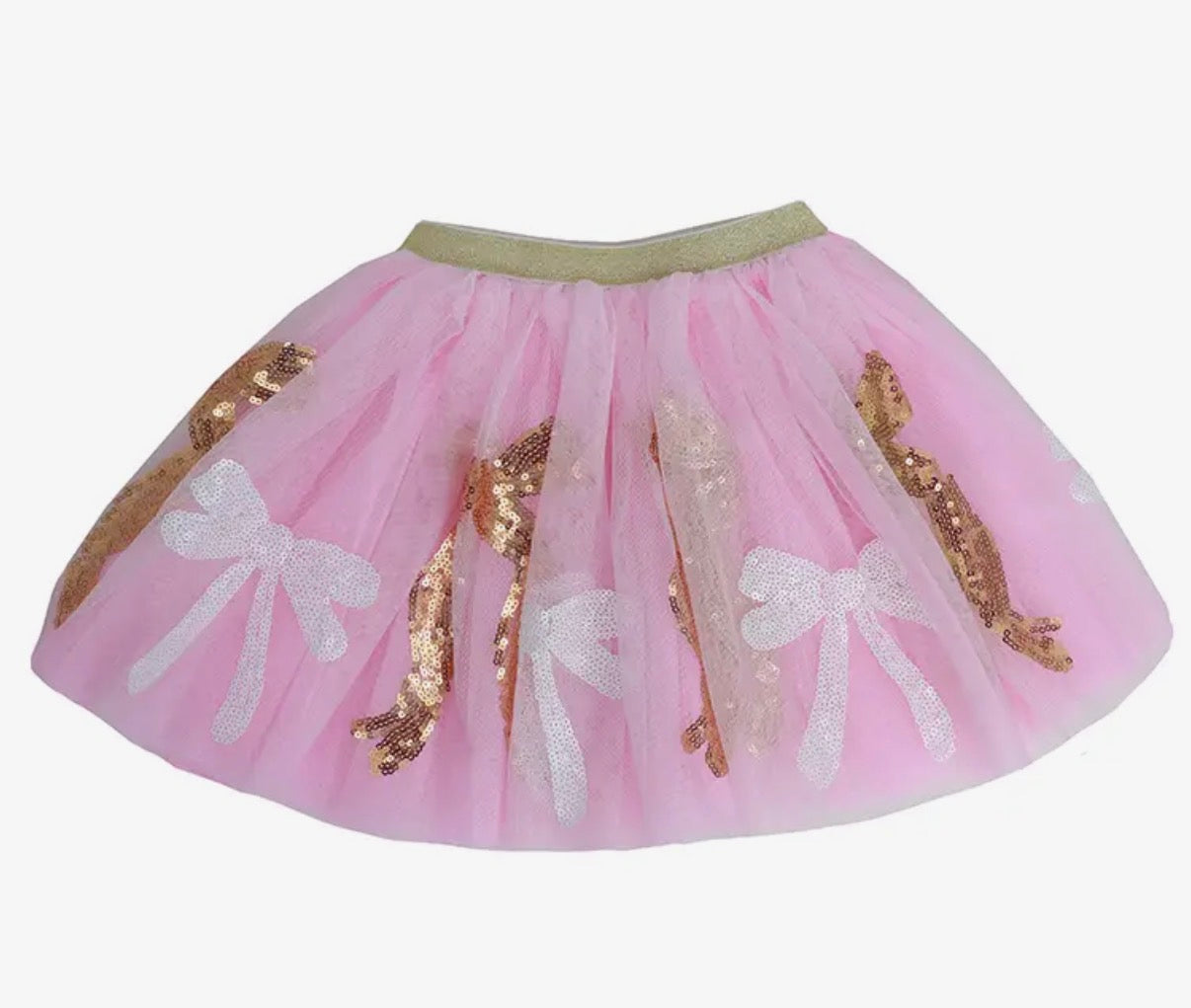 Pretty Sequin Bow Tutu