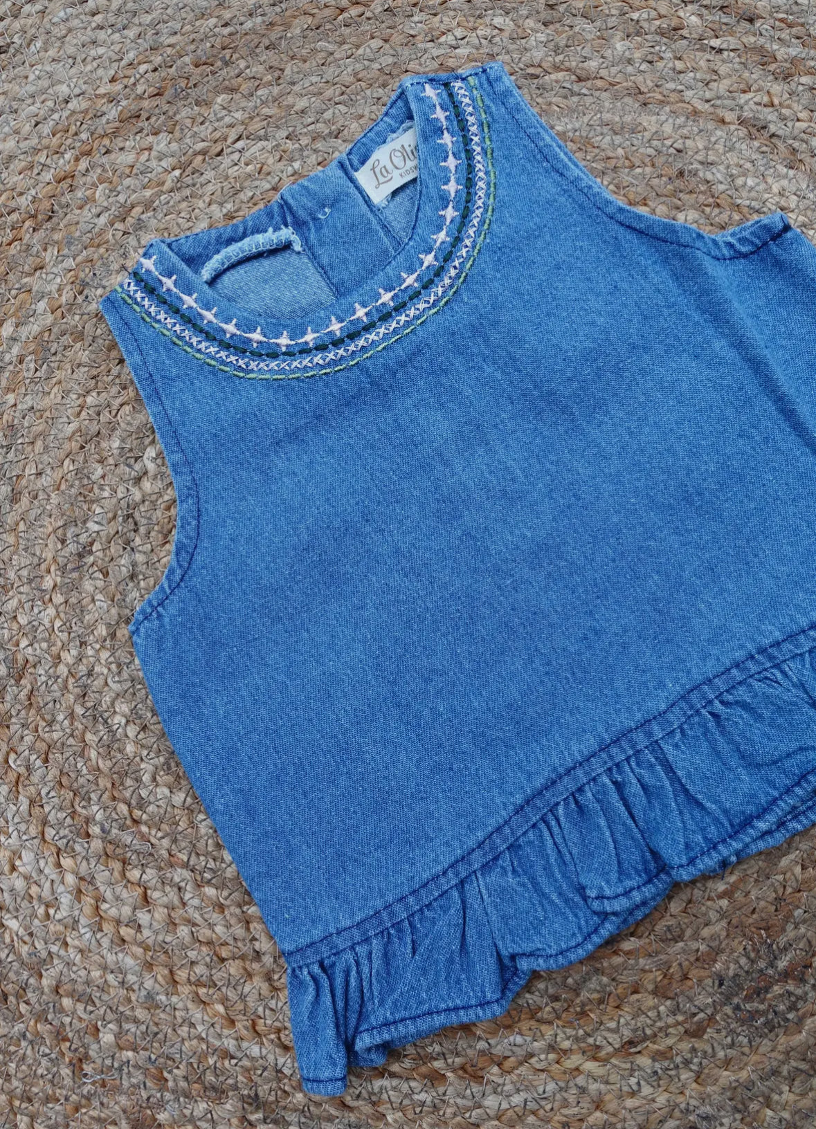 Glenda Denim Set