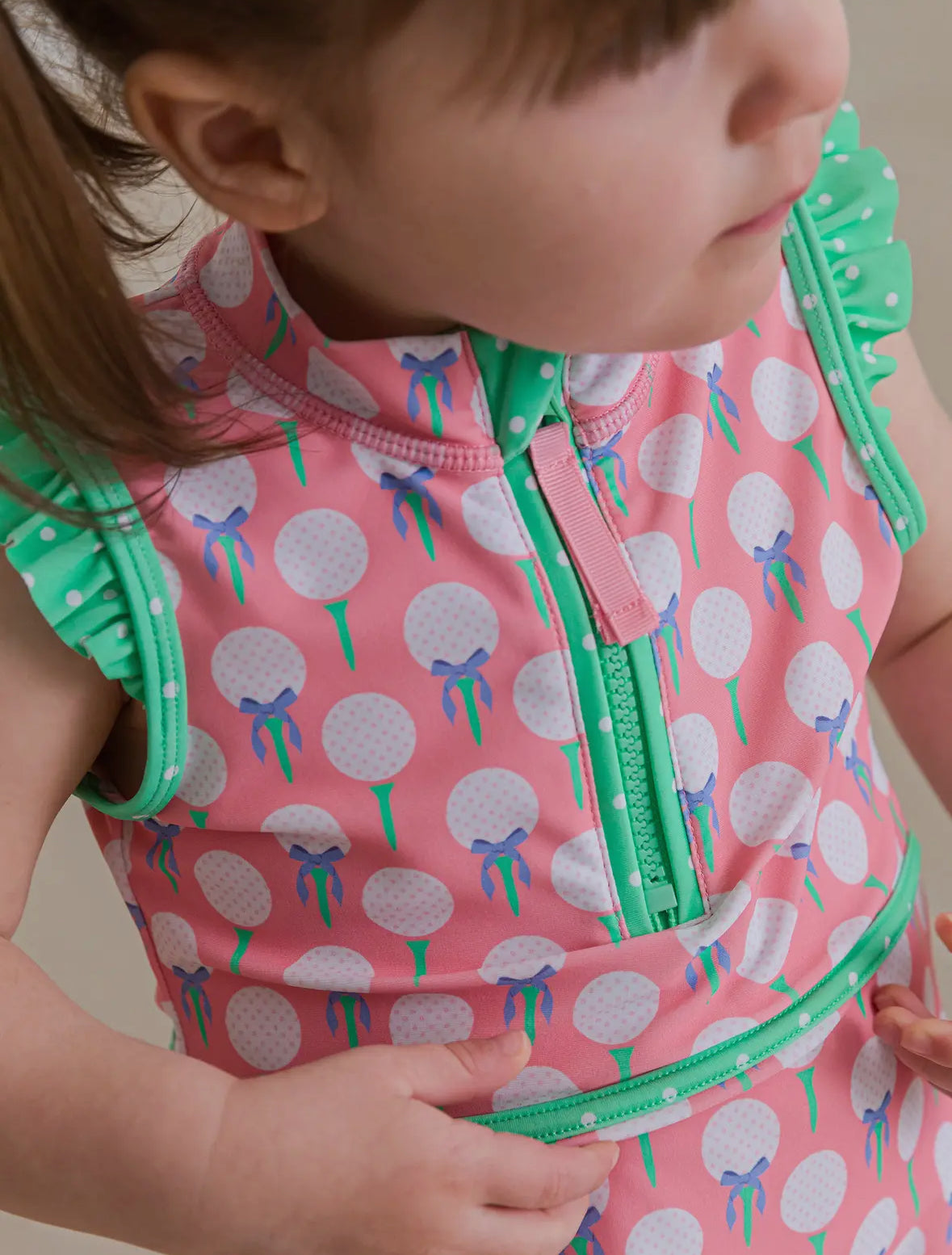 Pink Tee Time Dress & Bike Short Set