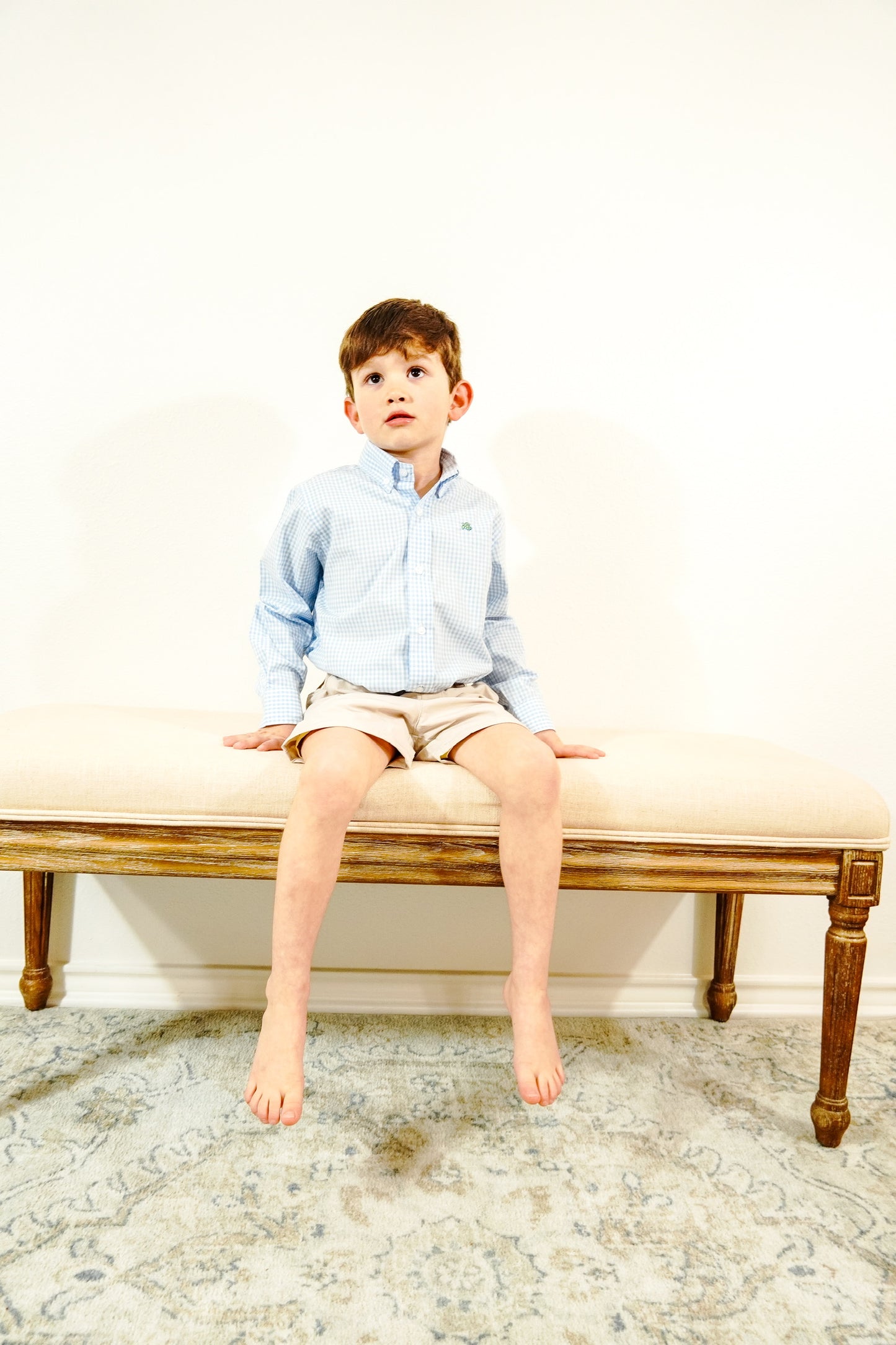 Blue Check-Roscoe Button Down