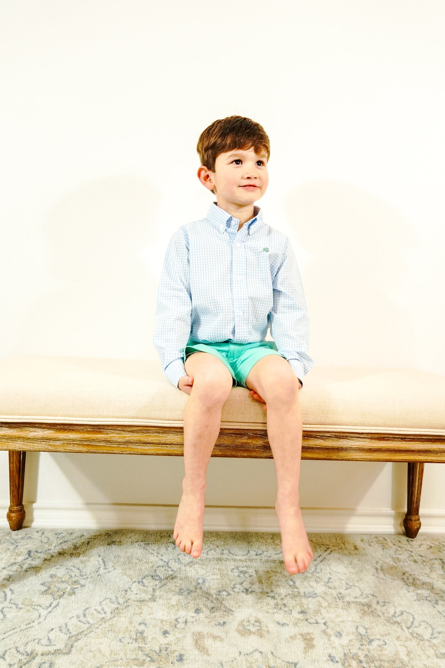 Blue Check-Roscoe Button Down
