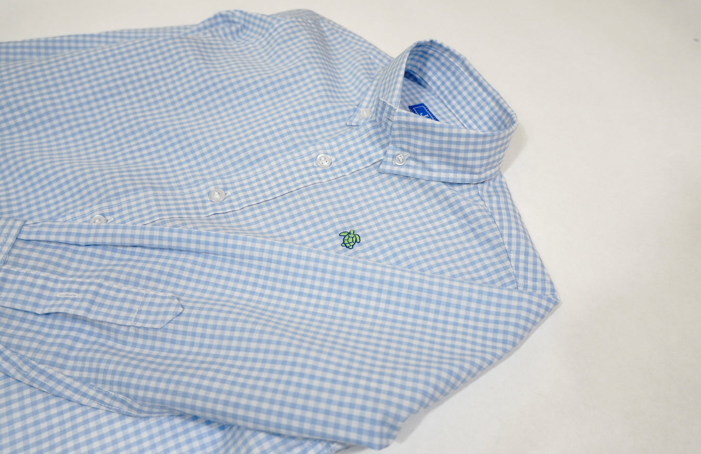 Blue Check-Roscoe Button Down