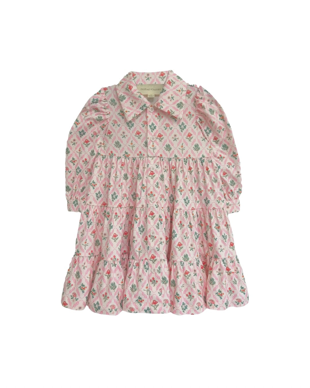 Dixie Pink Floral Dress