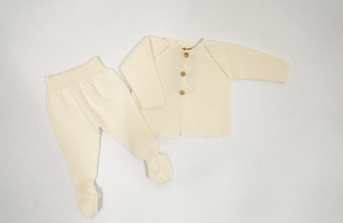 Newborn Outfit- Ecru