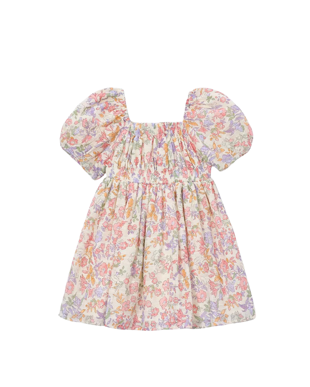 Blossom Floral Puff Sleeve Dress