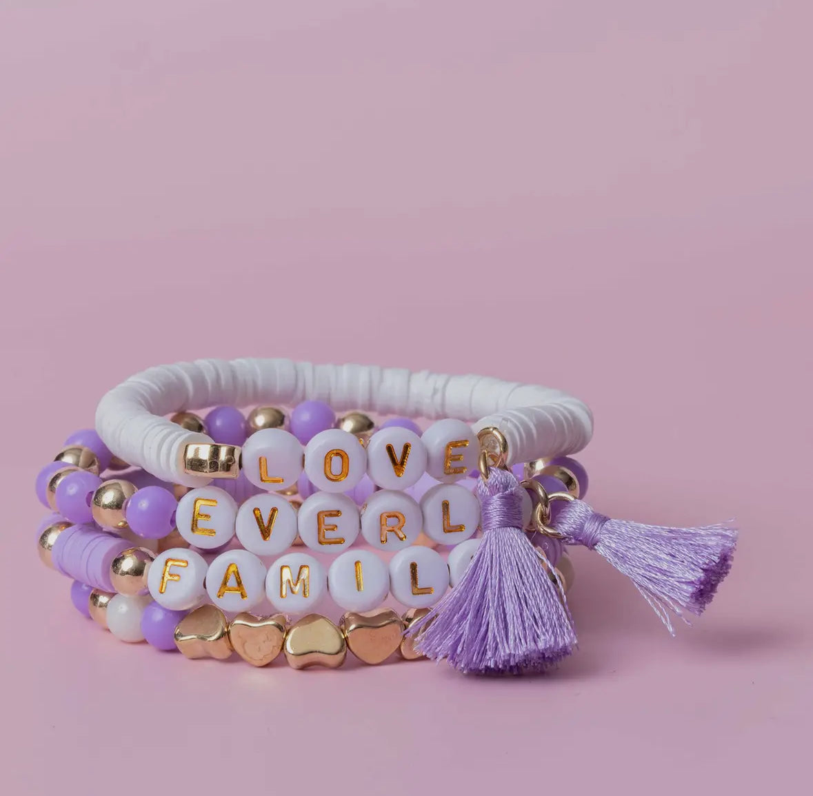 LOVE - Lavender Bead Jar