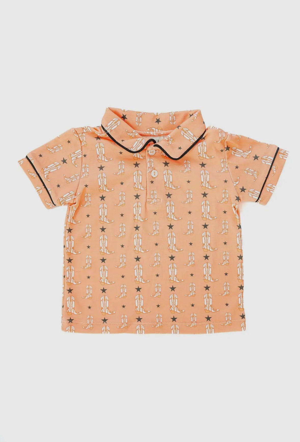 Shep Polo - Orange and Black