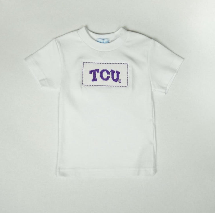 TCU Short Sleeve Boys Shirt