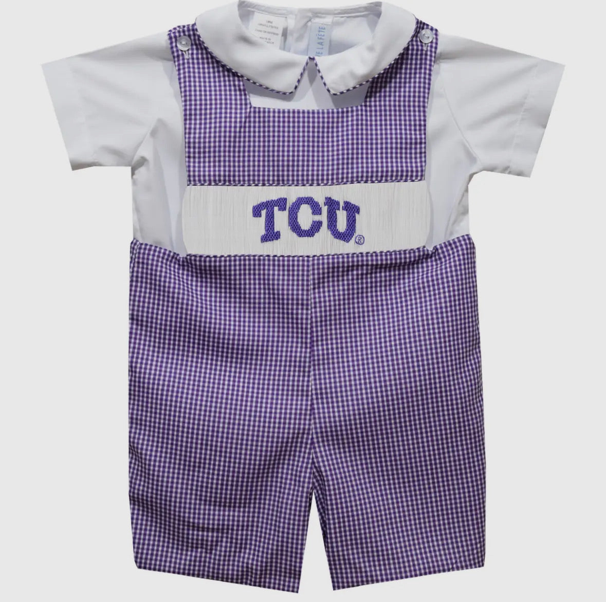 TCU Smocked Jon Jon