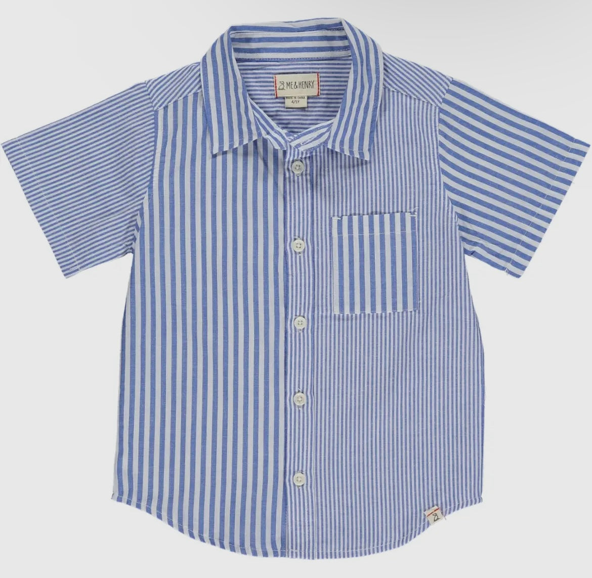 Arthur Short Sleeve Shirt -Blue
