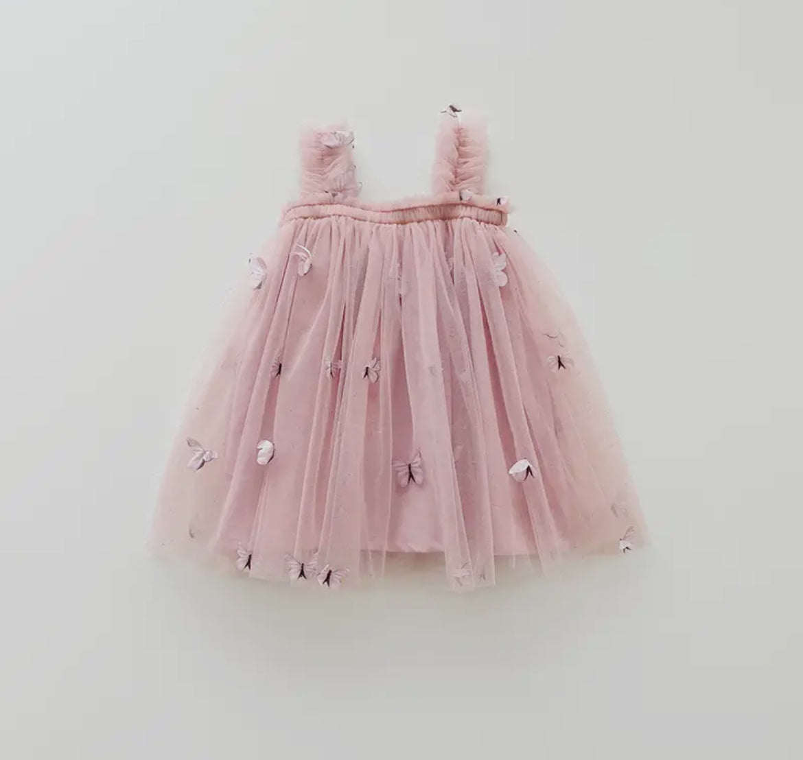 Pink Butterfly Dress