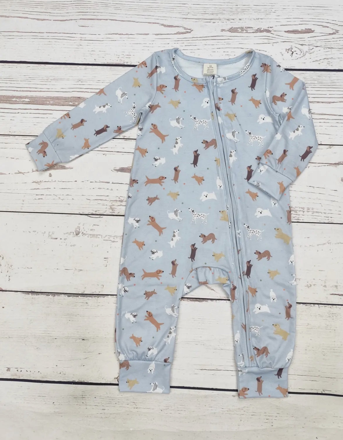Dog Print Onesie