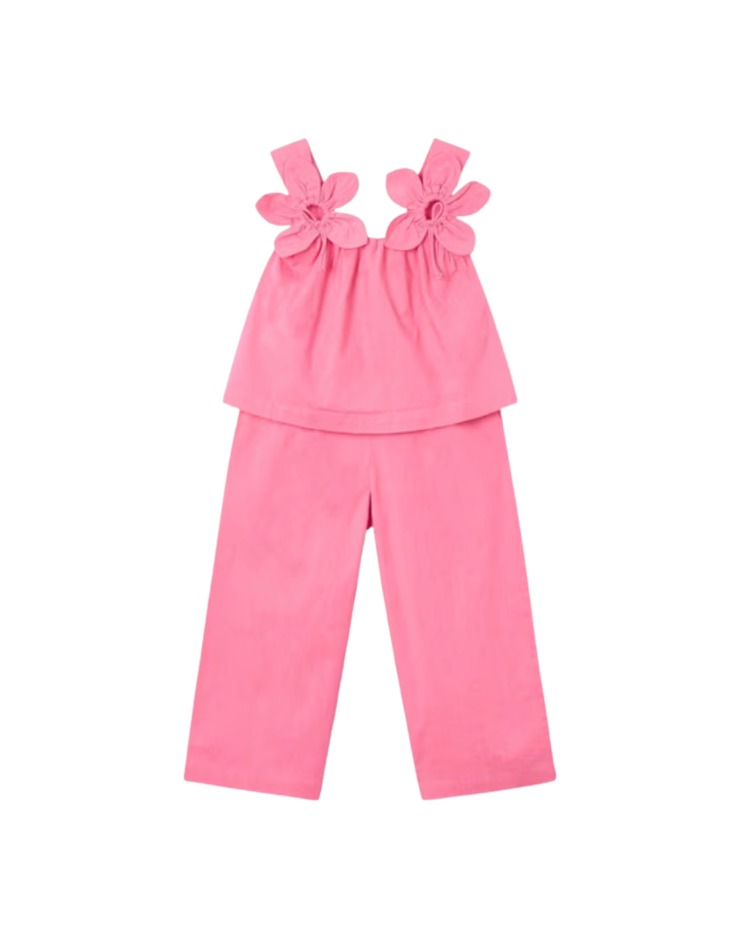 Geranium Flower Pants Set