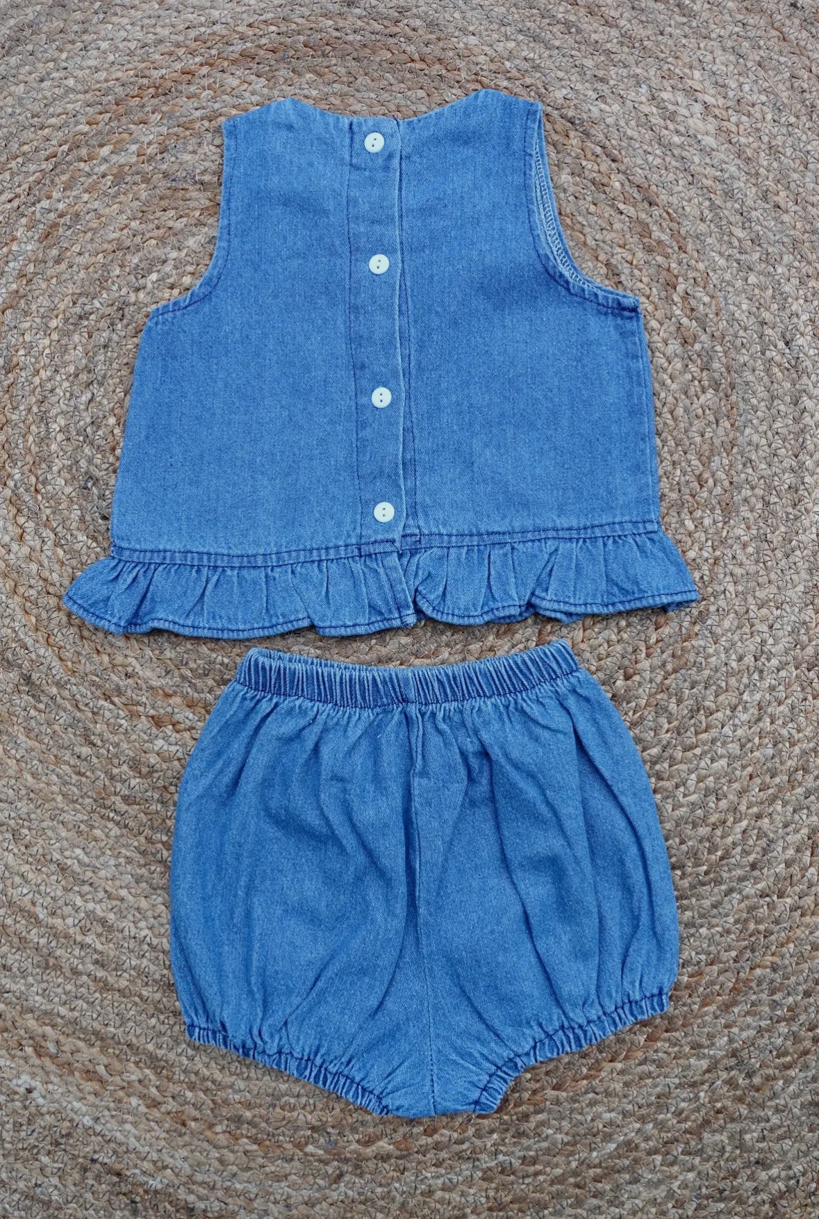 Glenda Denim Set