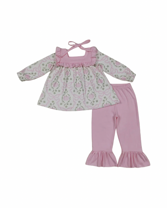 Pink Pumpkin Pant Set