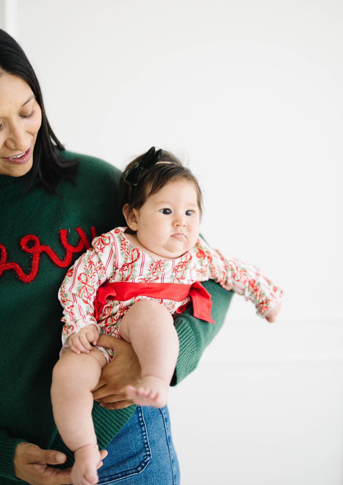 Christmas Peppermint Garland Bubble