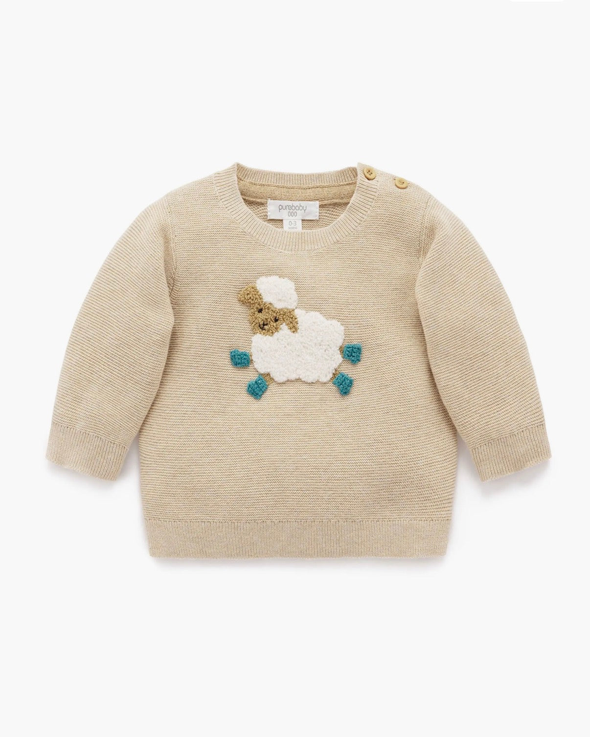 On The Farm Sweater - Almond