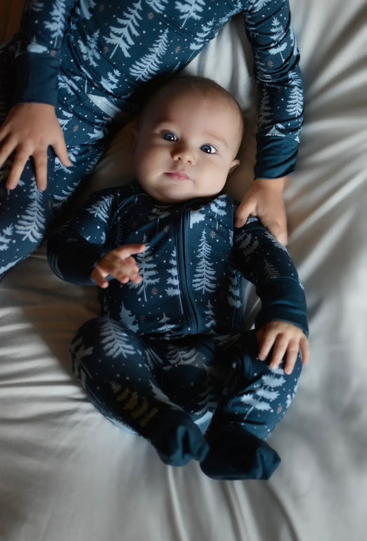 Winter Trees Onesie