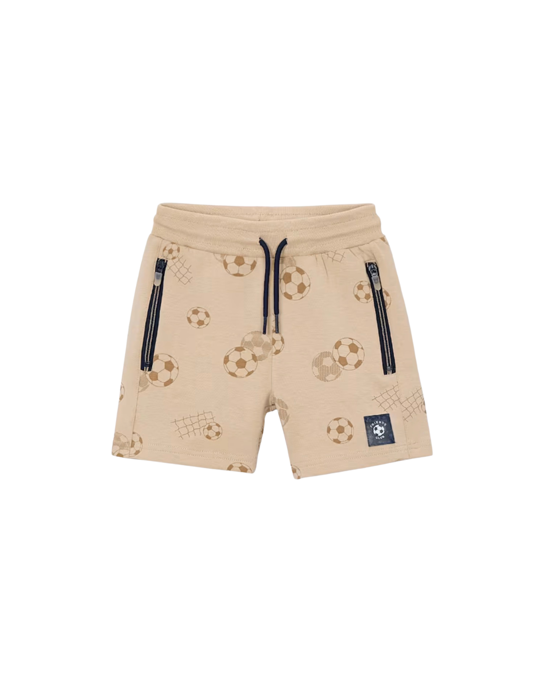 Soccer Bermuda Zipper Shorts