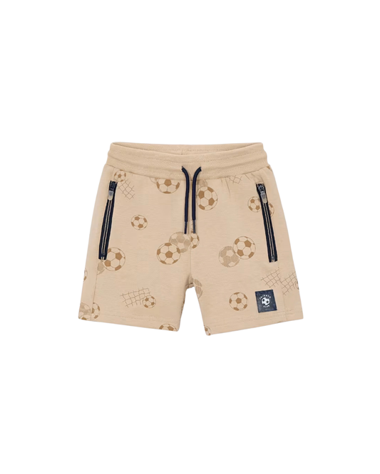 Soccer Bermuda Zipper Shorts