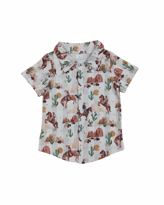 Western Cactus SS Shirt