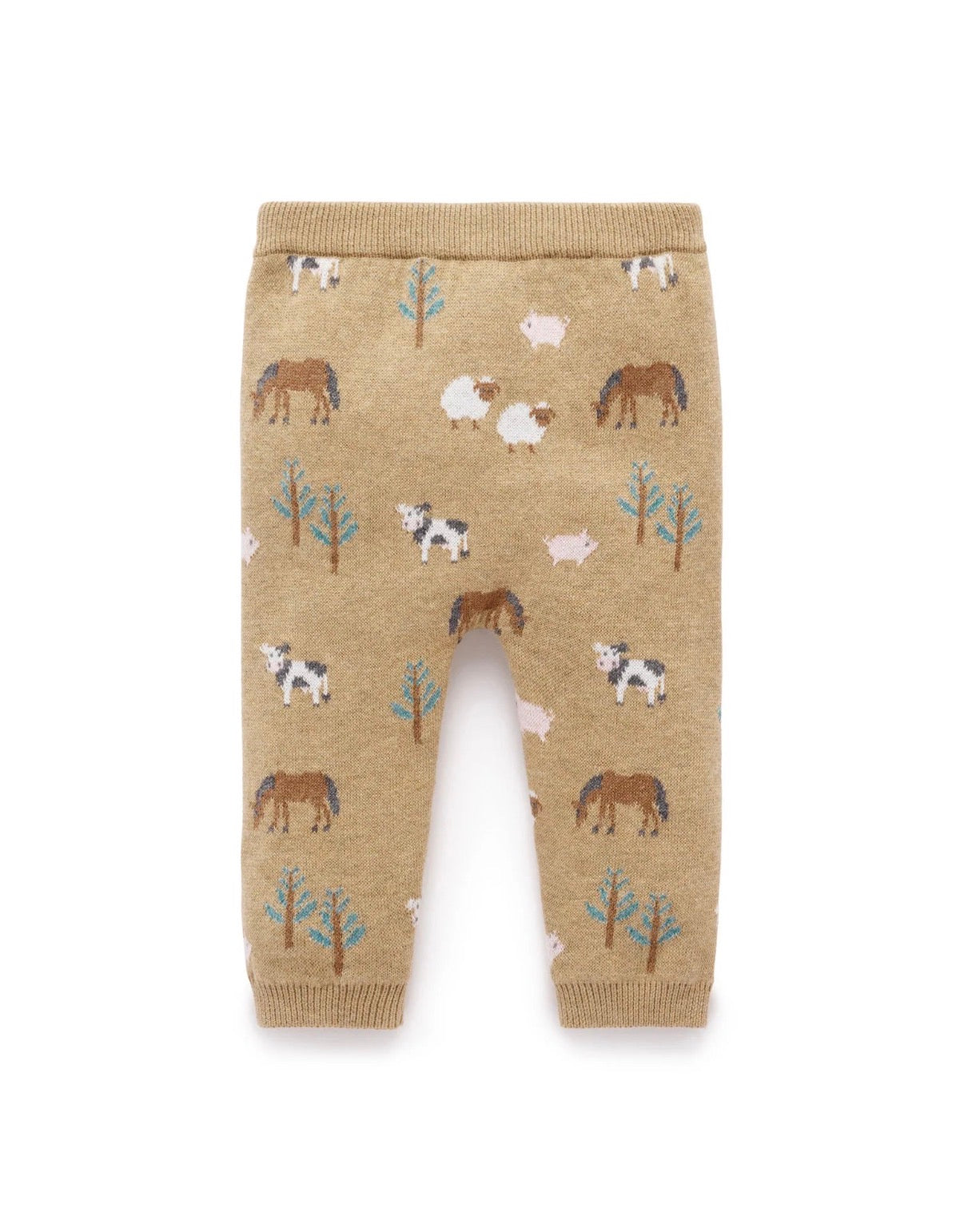 On The Farm- Jacquard Leggings
