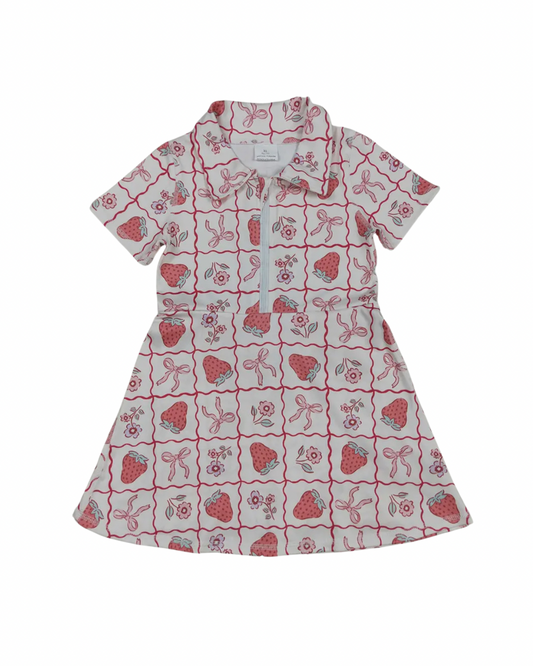 Strawberry Bows Dress