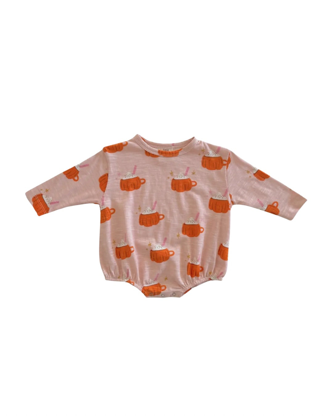 Pumpkin Mug Pink Bubble
