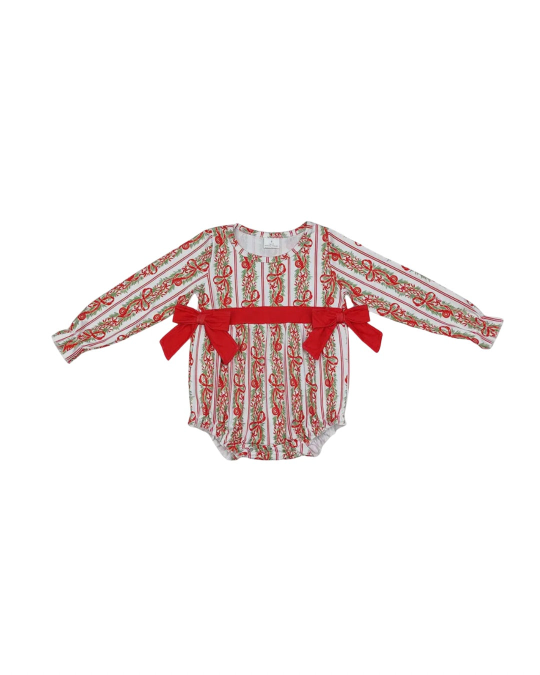 Christmas Peppermint Garland Bubble