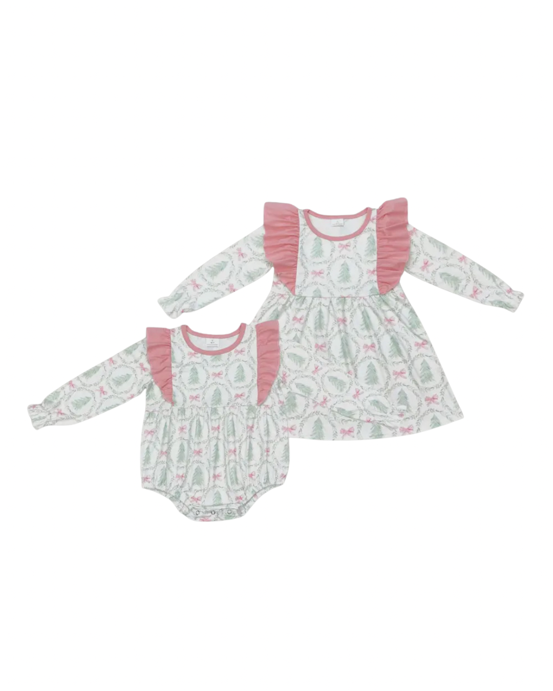 Pink Christmas Tree Bubble