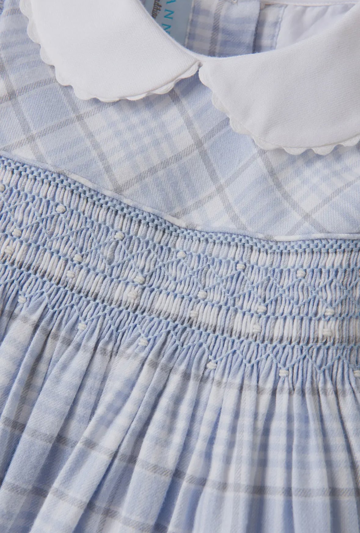 Noelle Smocked Long Sleeve Dress