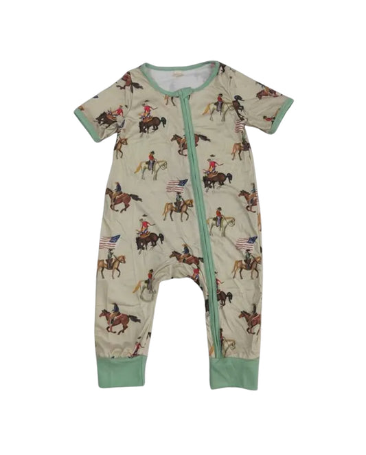 Rodeo Flag Romper