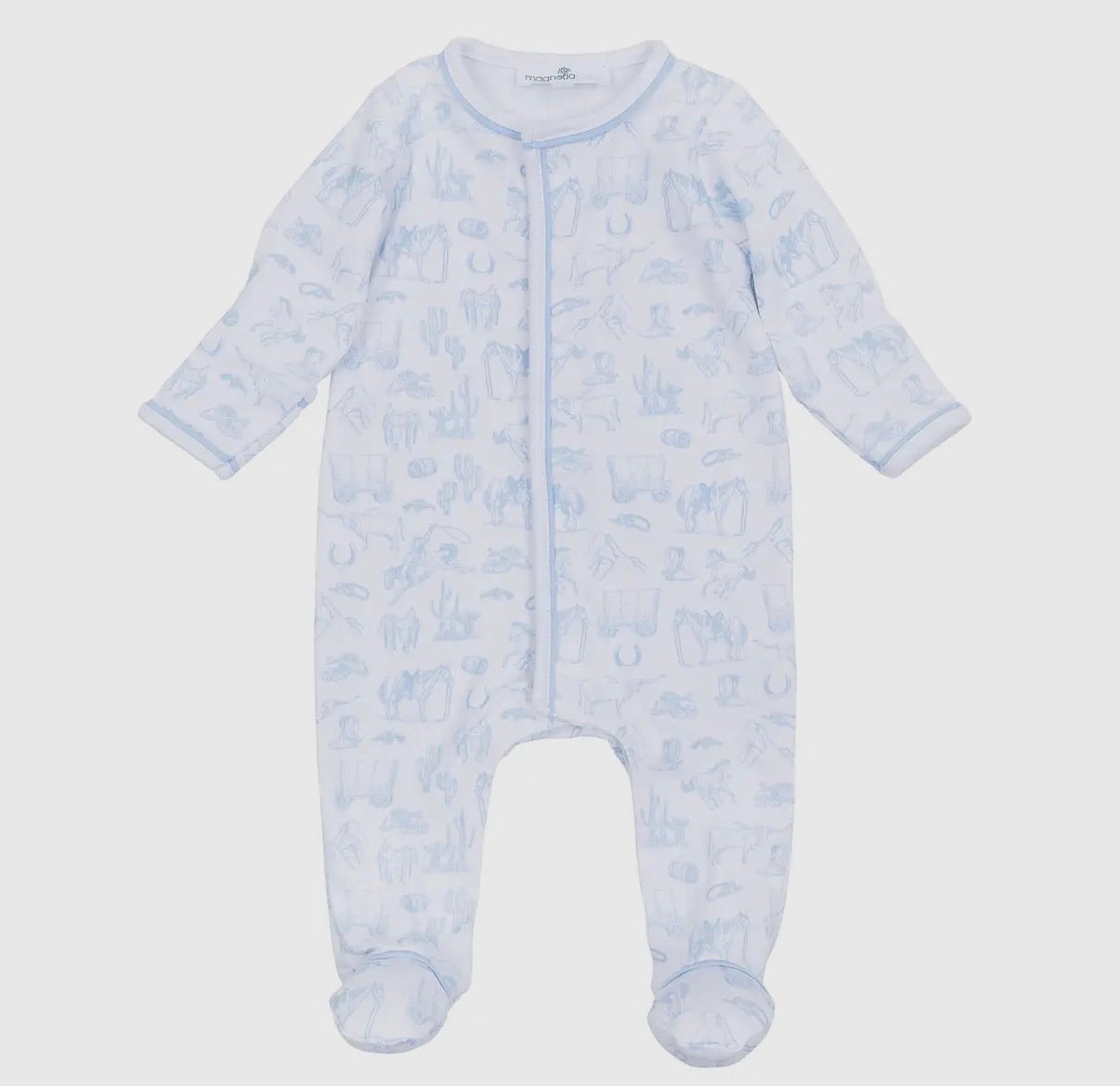 Wild West Toile Footie