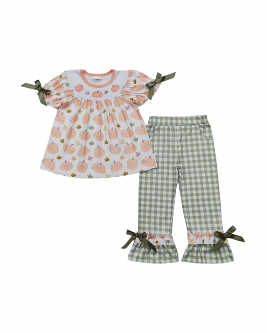 Autumn Pumpkin Pant Set