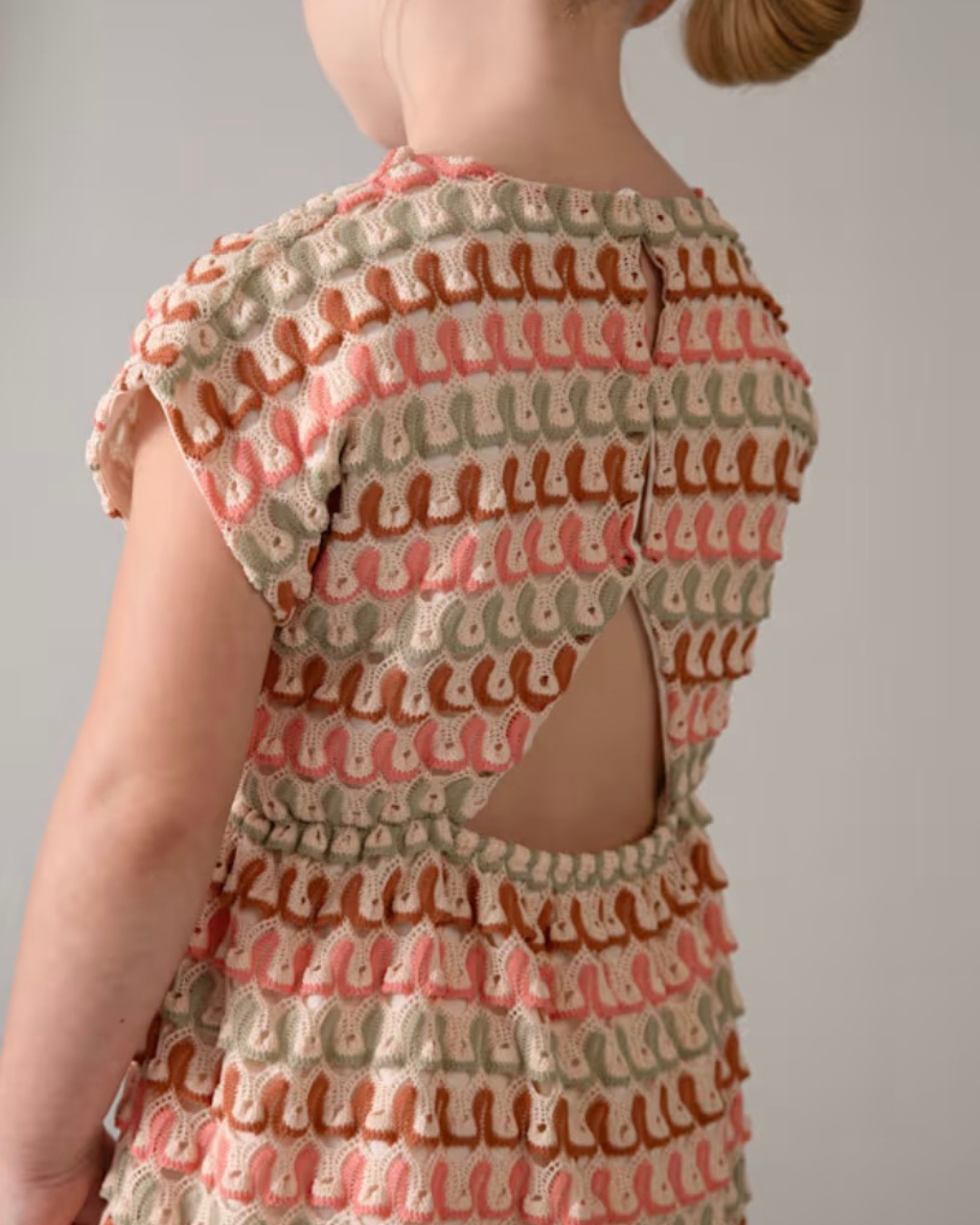Mandarin Crochet Dress
