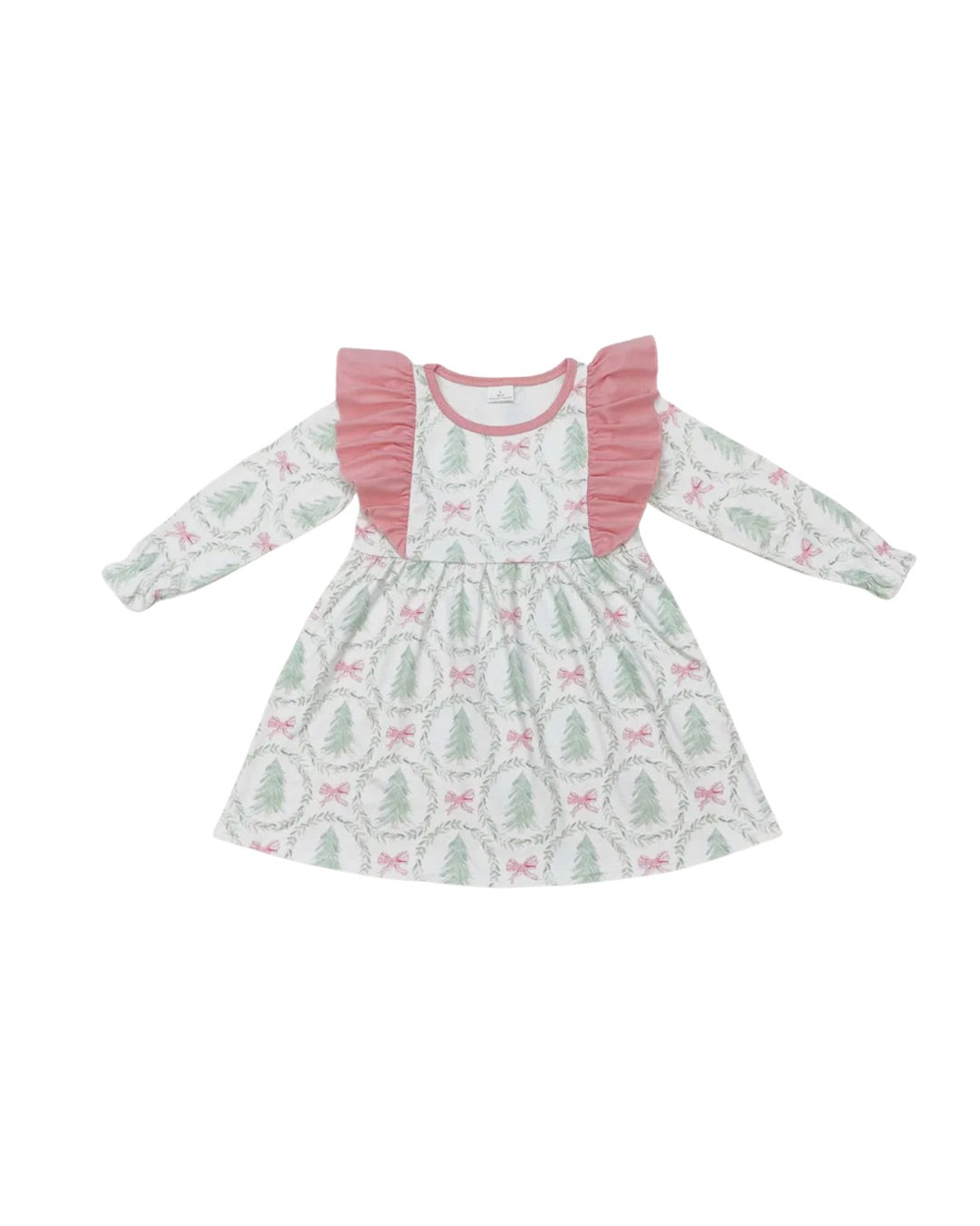 Pink Christmas Tree Dress