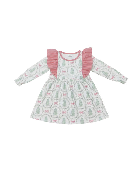 Pink Christmas Tree Dress