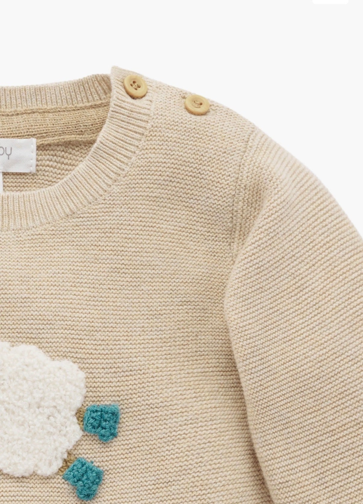 On The Farm Sweater - Almond
