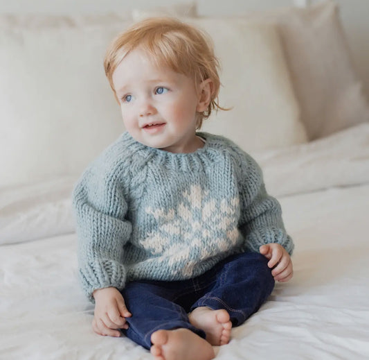 Snowflake Surf Sweater