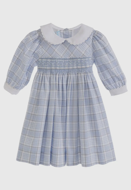 Noelle Smocked Long Sleeve Dress