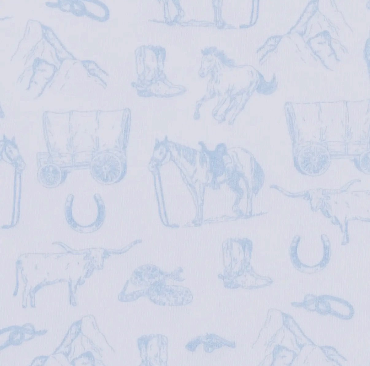 Wild West Toile Footie