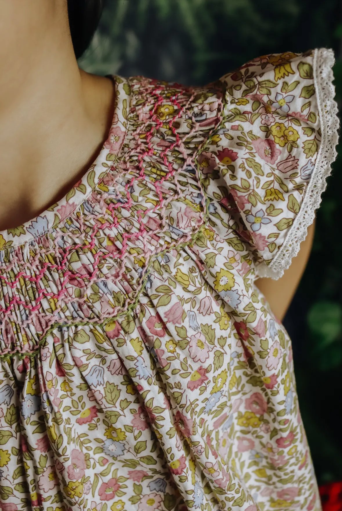 Kira Yellow Floral Dress