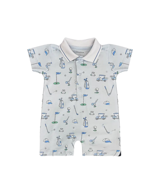 Golf Romper in Blue