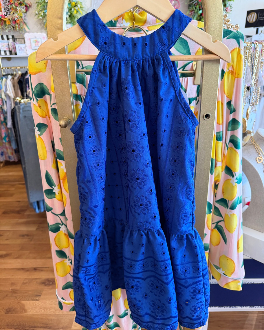 Emerson Dress - Royal Lace